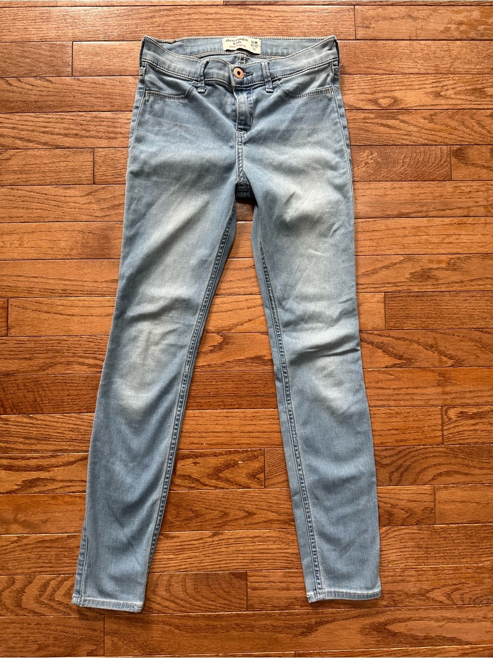 Abercrombie Kids Light Blue Skinny Jean Legging